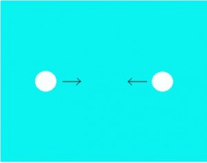 two such holes in a background charge continuum